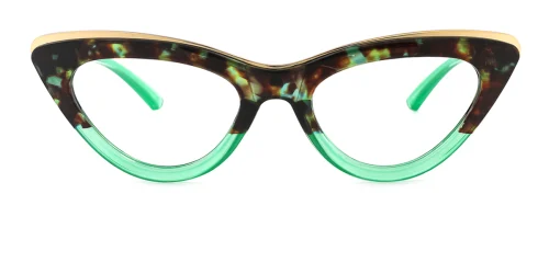 Tortoiseshell Cateye Retro Unique Gorgeous Custom Engraving Eyeglasses | WhereLight