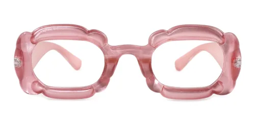 89123 Gilbert Oval pink glasses