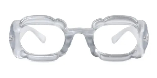 89123 Gilbert Oval silver glasses