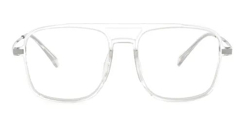 90002 Poetic Rectangle,Aviator clear glasses