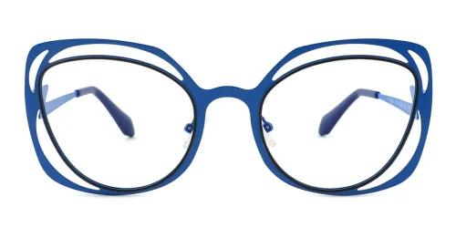 90241 Salome Cateye blue glasses