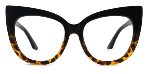 90377 Lola Cateye black glasses