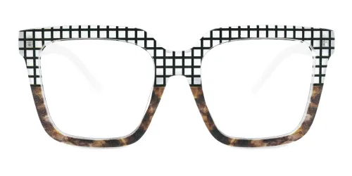 905 Cleo Rectangle tortoiseshell glasses