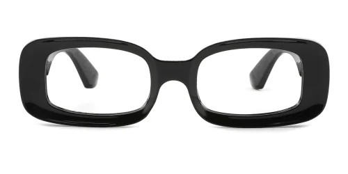 906 Xalvadora Oval black glasses