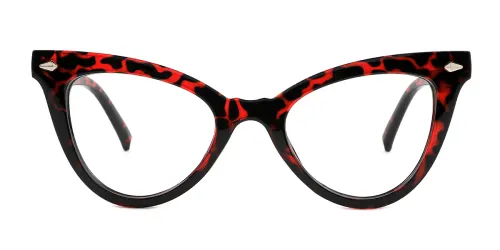 9072-1 Claudia Cateye tortoiseshell glasses
