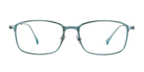 9114 Shadow Rectangle blue glasses