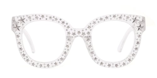 9136 Starry Oval clear glasses