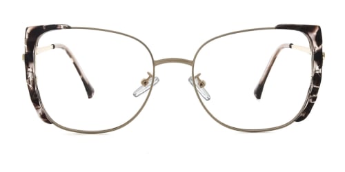 91511 Bobbye Cateye tortoiseshell glasses