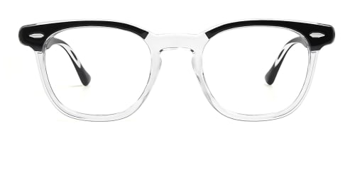 91555 Delora Rectangle black glasses