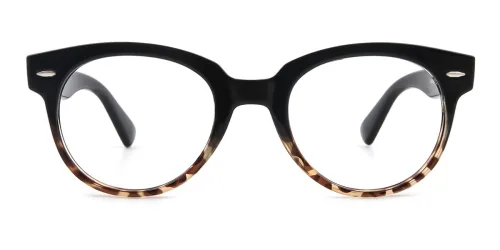 91559 Pattie Oval black glasses