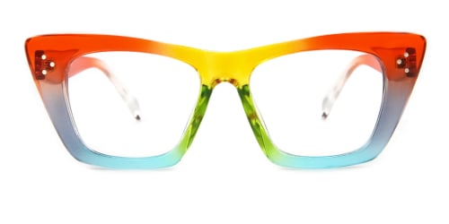 91600 Nicole Cateye multicolor glasses