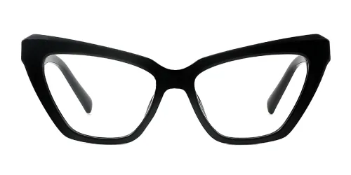 9170 Valarie Cateye black glasses