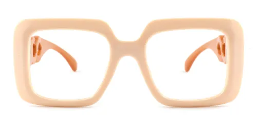 9173 Kandace Rectangle pink glasses