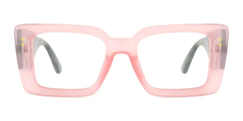9184 Cynthia Rectangle pink glasses