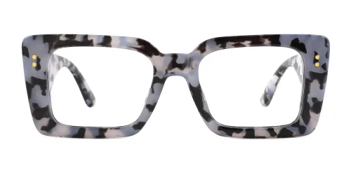 9184 Cynthia Rectangle tortoiseshell glasses