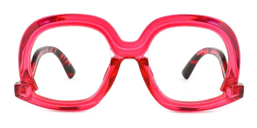 9189 Paisleigh  red glasses