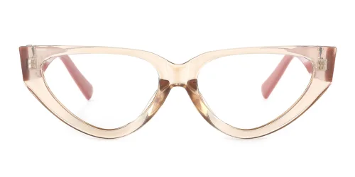 923 Hilaria Cateye brown glasses