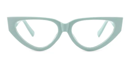 923 Hilaria Cateye green glasses
