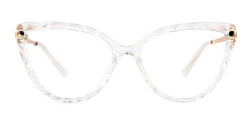 92302 Blossom Cateye clear glasses