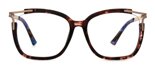 92319 Antonetta Rectangle tortoiseshell glasses