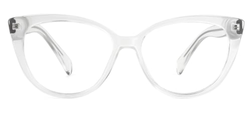 92372 Ami Cateye clear glasses