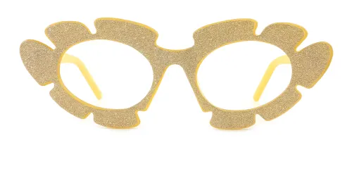 9358 Andrea Cateye,Geometric, yellow glasses