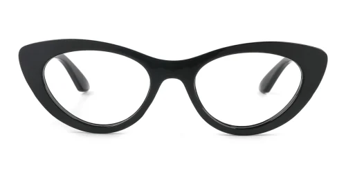 9503 Sidney Cateye black glasses