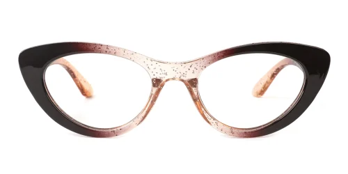9503 Sidney Cateye brown glasses
