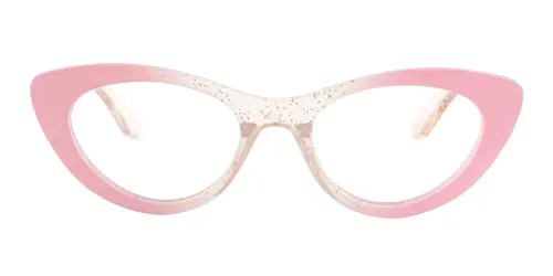 9503 Sidney Cateye pink glasses