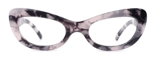 9507 Eonoble Cateye,Oval purple glasses