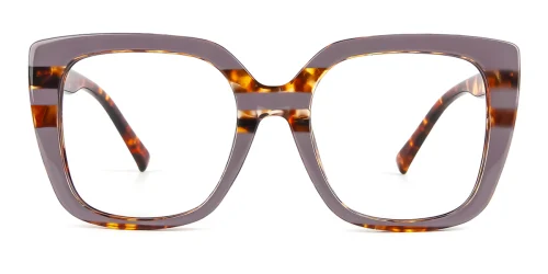 95165 Dixie Geometric purple glasses