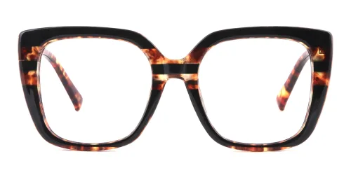 95165 Dixie Geometric tortoiseshell glasses
