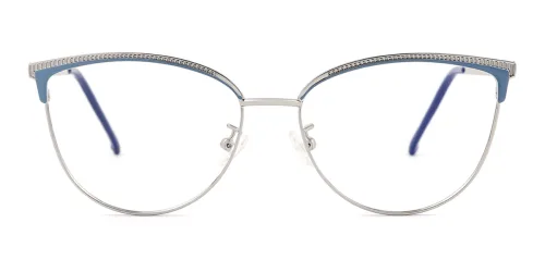 95193 Christian Cateye blue glasses