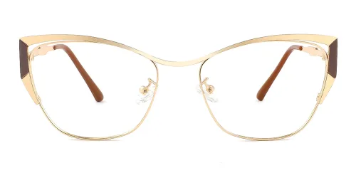 95195 Richardson Cateye brown glasses