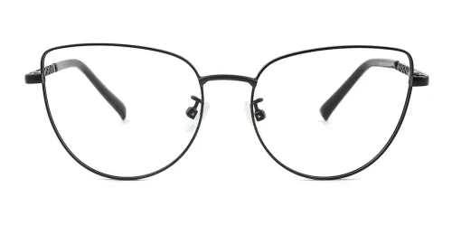 95229 Tillman Cateye black glasses