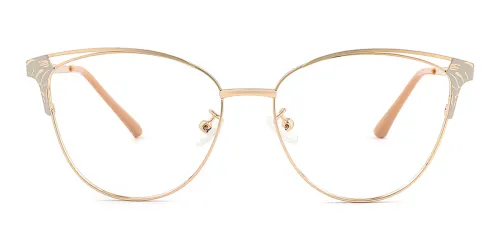 95240 Martinez Cateye brown glasses