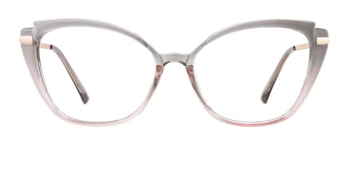 95285 Chandrika Cateye grey glasses