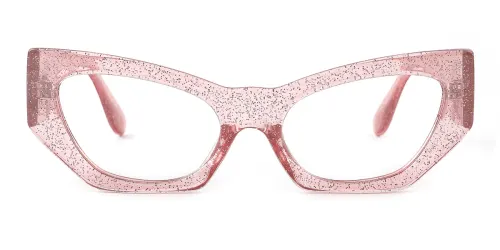 95306 Florrie Cateye pink glasses