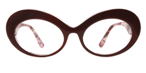 95522 Finnguala Oval red glasses