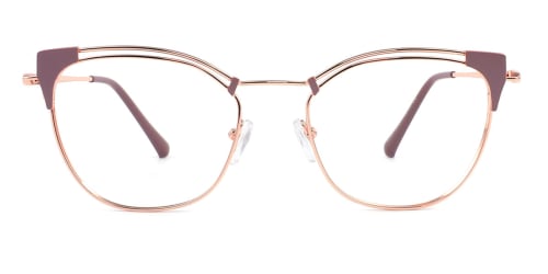 95537 Cheyenne Cateye brown glasses
