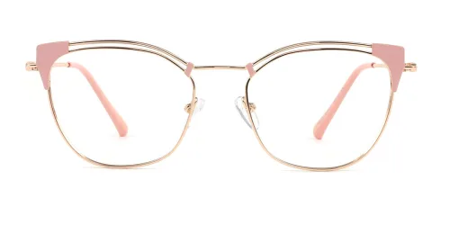 95537 Cheyenne Cateye pink glasses
