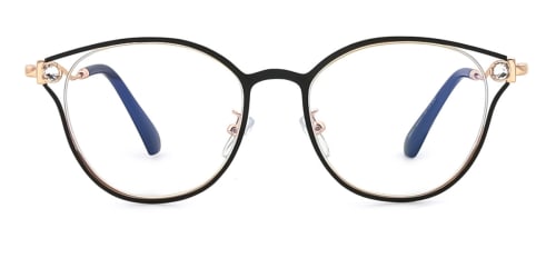95612 Ardyce Cateye black glasses