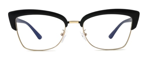 95711 Hadenna Cateye black glasses