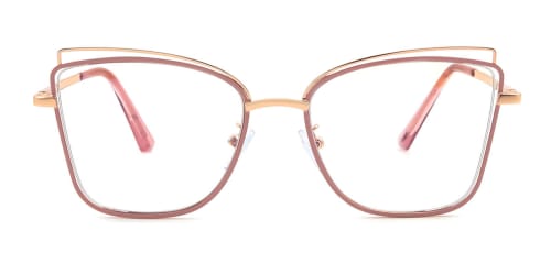 95787 Xacharia Cateye pink glasses