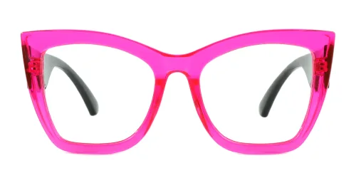9583 Lima Cateye purple glasses
