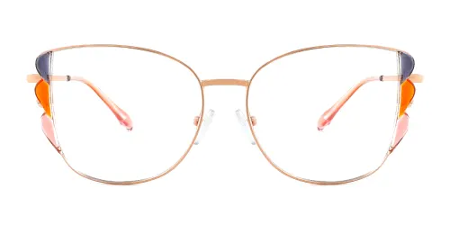 95933 Hardy Butterfly orange glasses