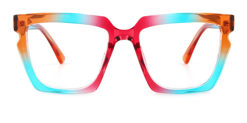 95976 Latham Rectangle multicolor glasses