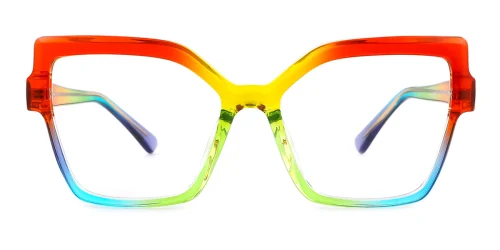 95977 Delaney Rectangle multicolor glasses