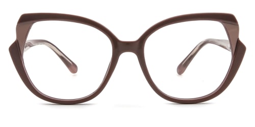 95985 Patti Cateye brown glasses