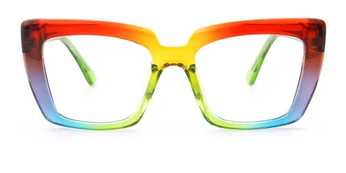 96036 Angus Rectangle multicolor glasses